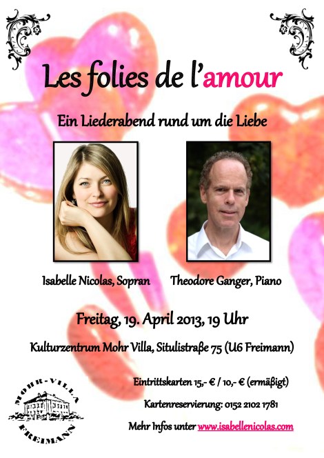 Les folies Poster 19 avril 2013
